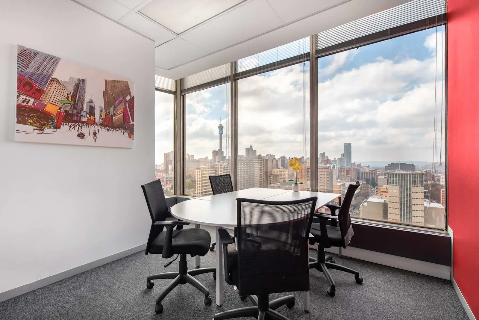 Regus JOHANNESBURG, Braamfontein, Meeting room for 4 people, Johannesburg