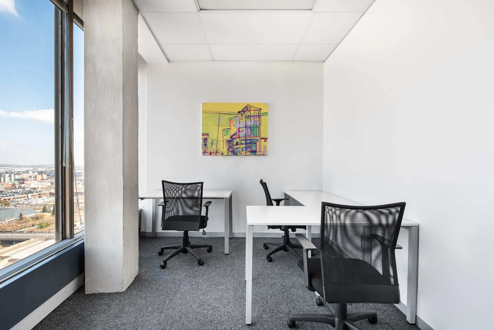 Regus JOHANNESBURG, Braamfontein, Private office, 3 desks, Johannesburg