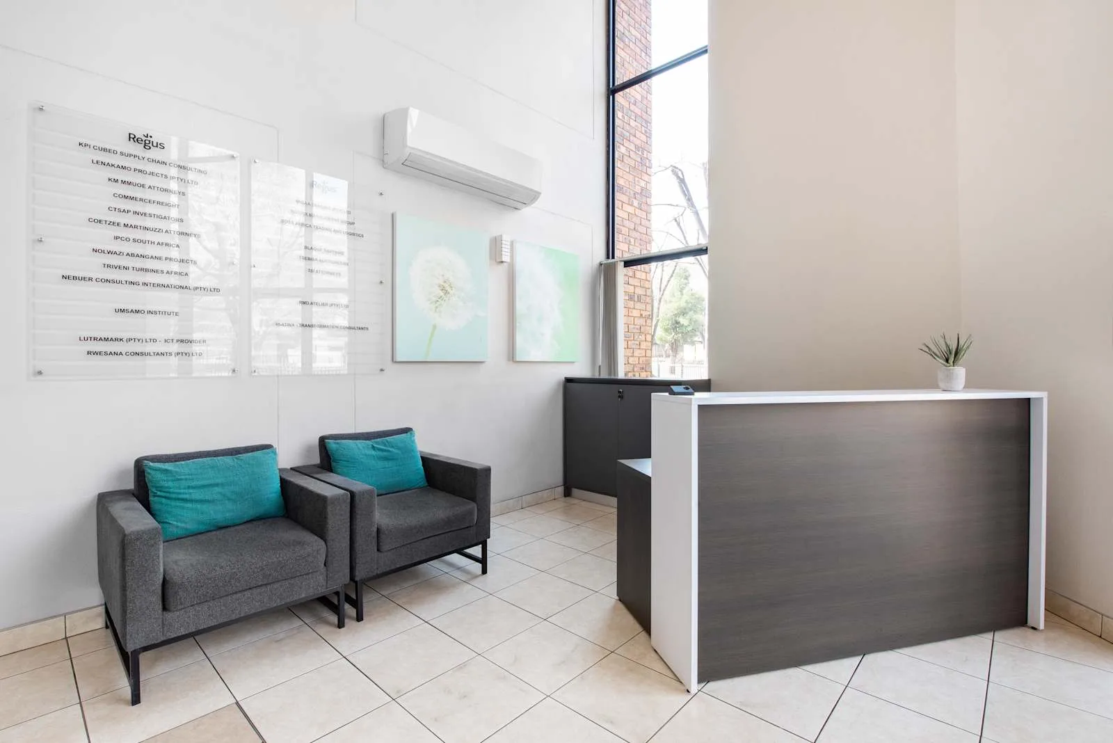 Regus JOHANNESBURG, Eastrand Bedfordview, Reception, Johannesburg