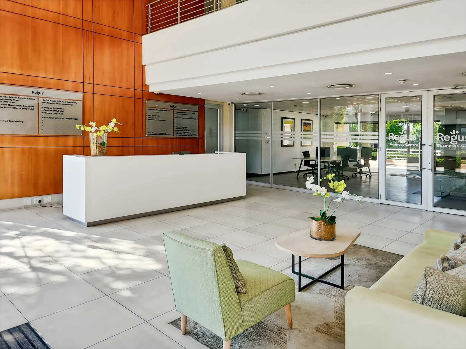 Regus JOHANNESBURG, Woodmead Country Club Estate, Reception, Sandton