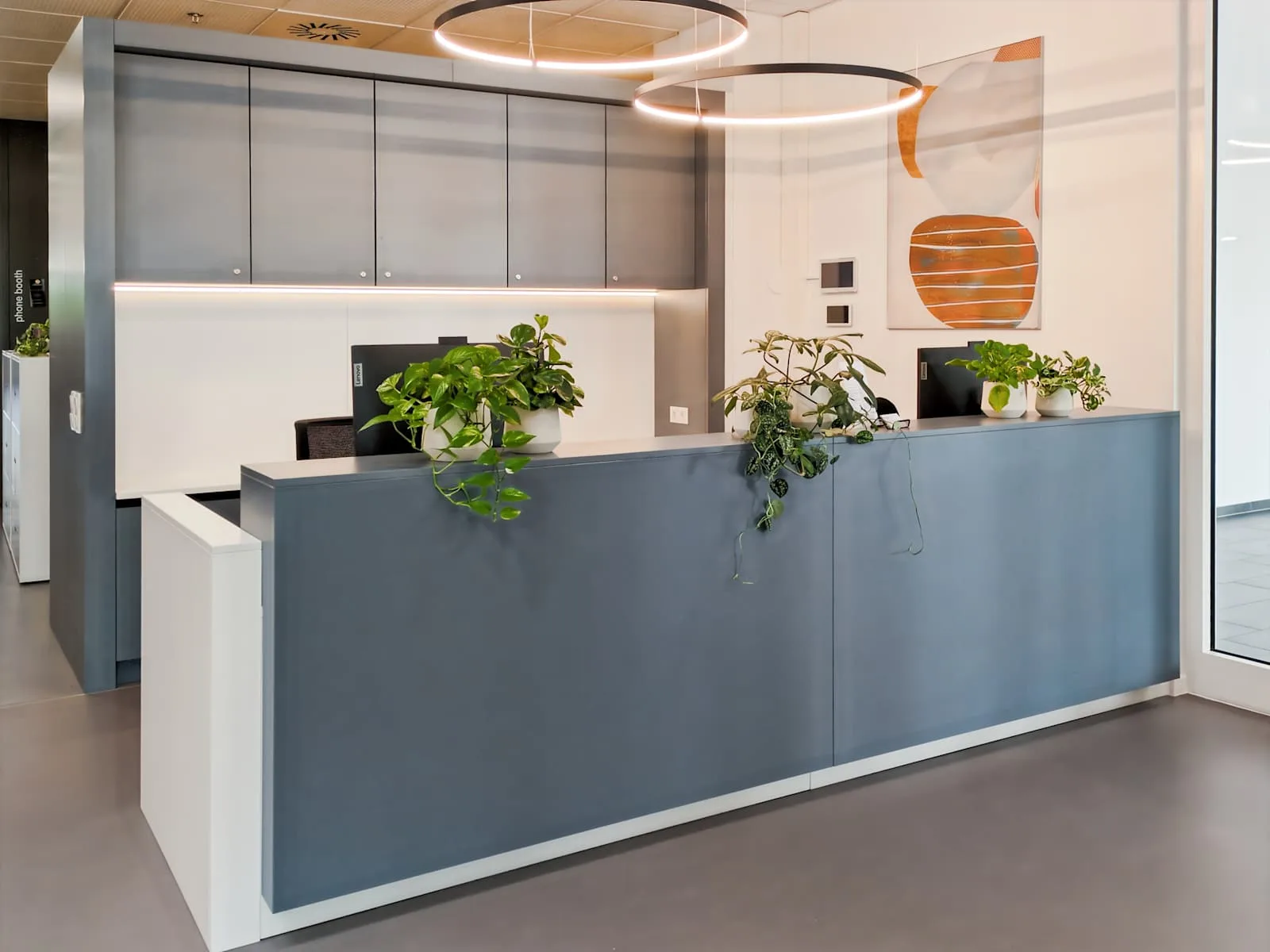 Regus Klagenfurt, Modepark Röther, Empfang, Klagenfurt