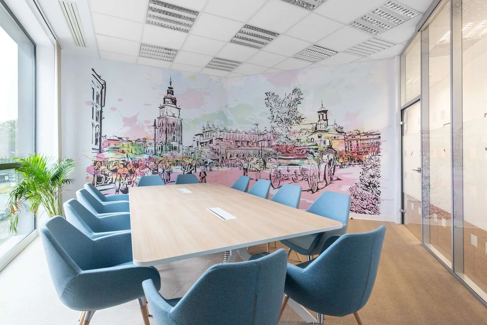 Regus KRAKOW,  Fronton, Meeting room for 11 people, Krakow