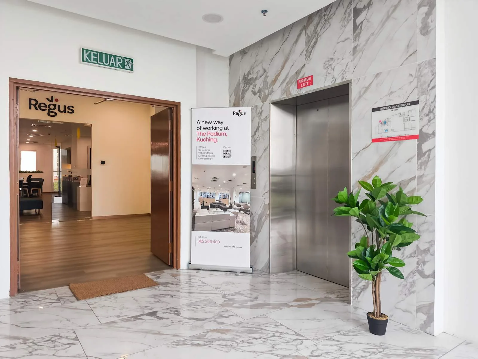 Regus Kuching, The Podium, Coworking, Kuching Sarawak