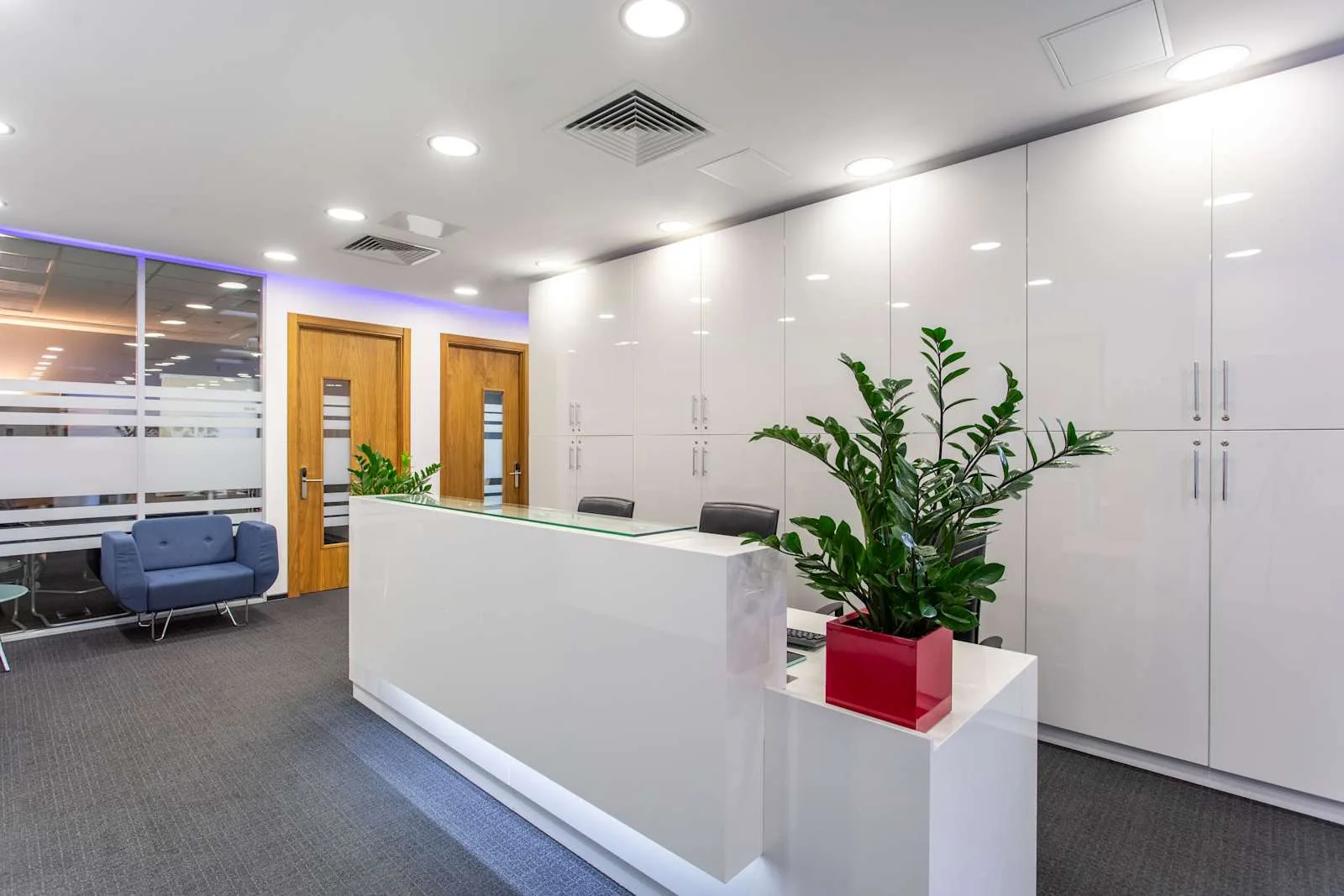 Regus Kyiv, Gulliver, Reception, Kyiv