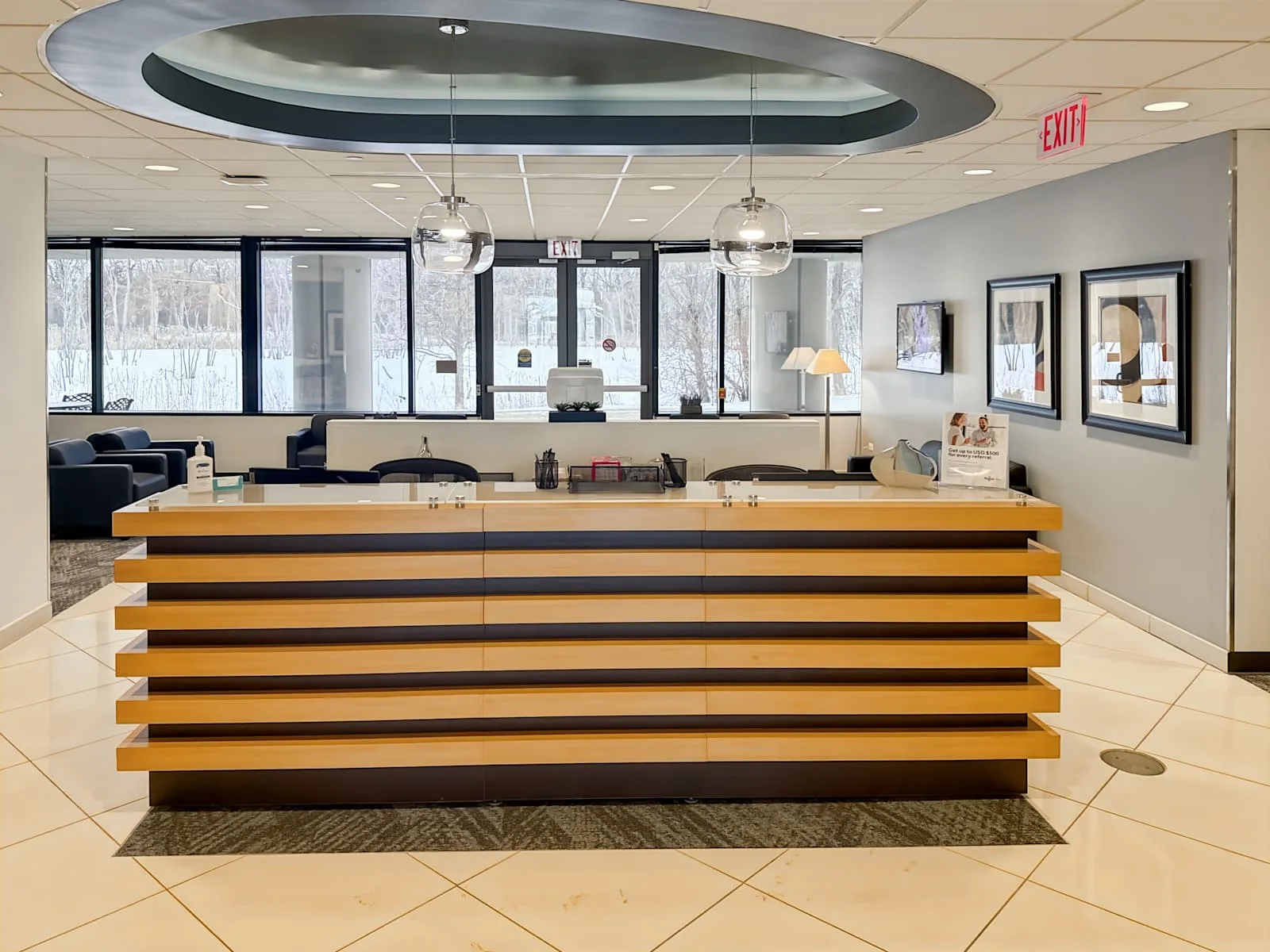 Regus IL, Lake Forest – Landmark Conway Farms, Reception, Lake Forest, IL