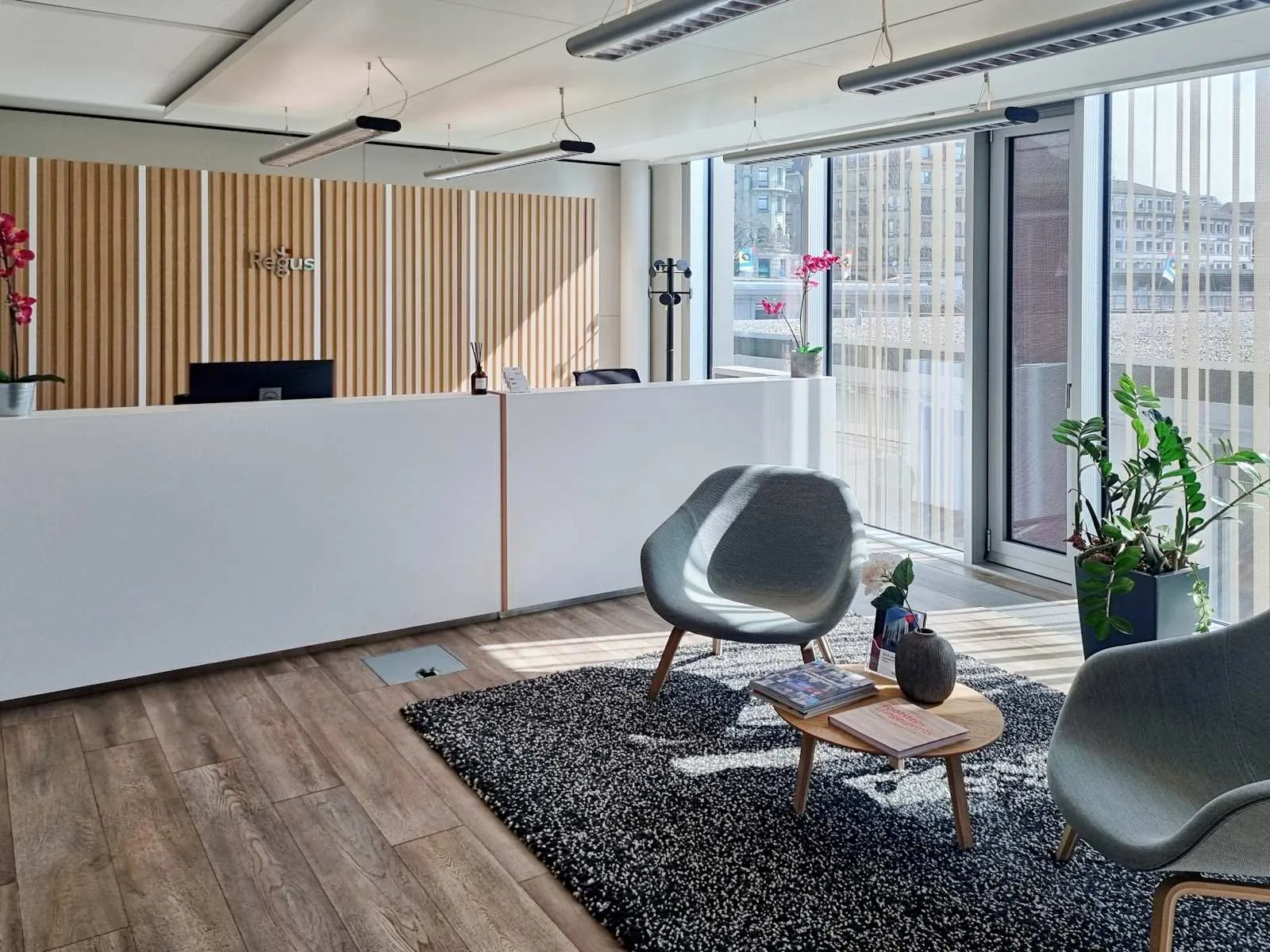 Regus LAUSANNE, City Flon, Reception, Losanna