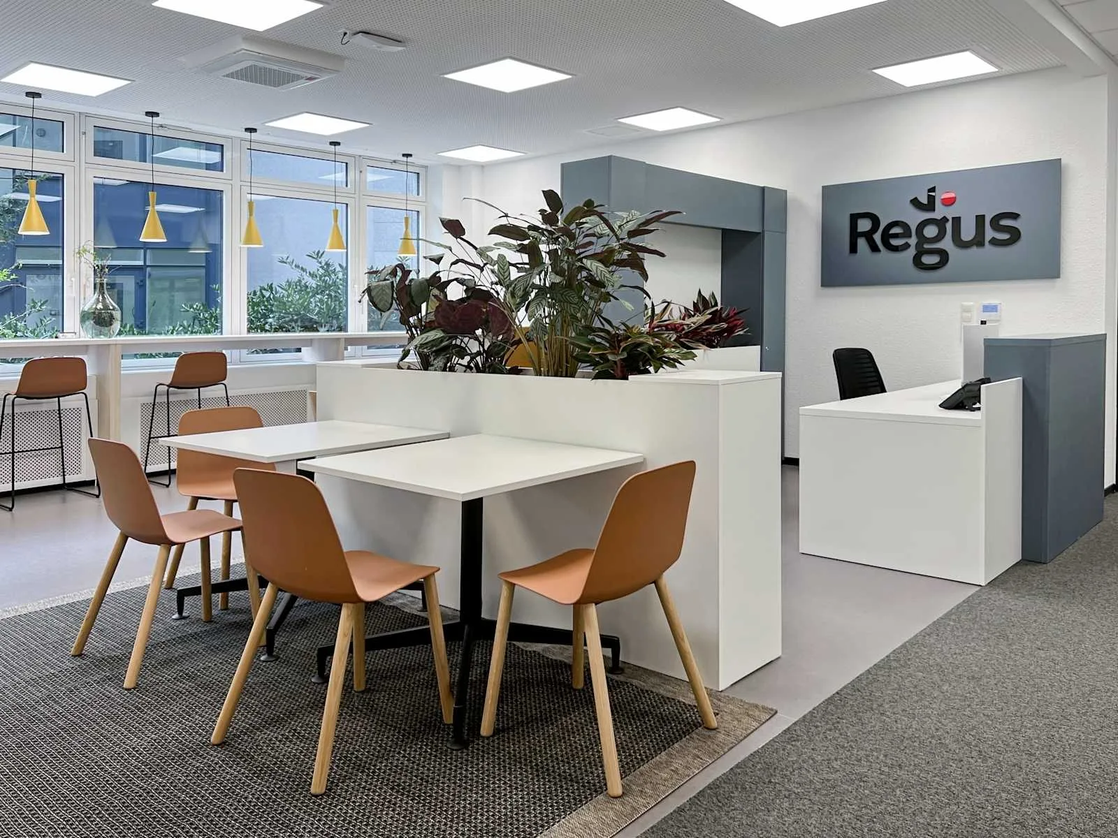 Regus LEIPZIG, Atrium, Empfang, Leipzig