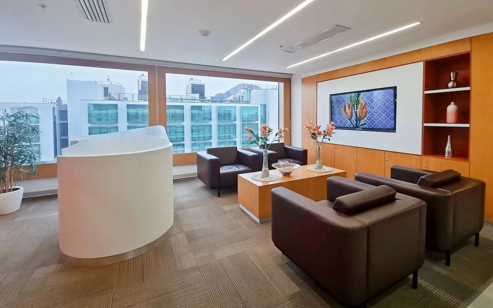 Regus LIMA, Real Ocho San Isidro, Reception, Lima
