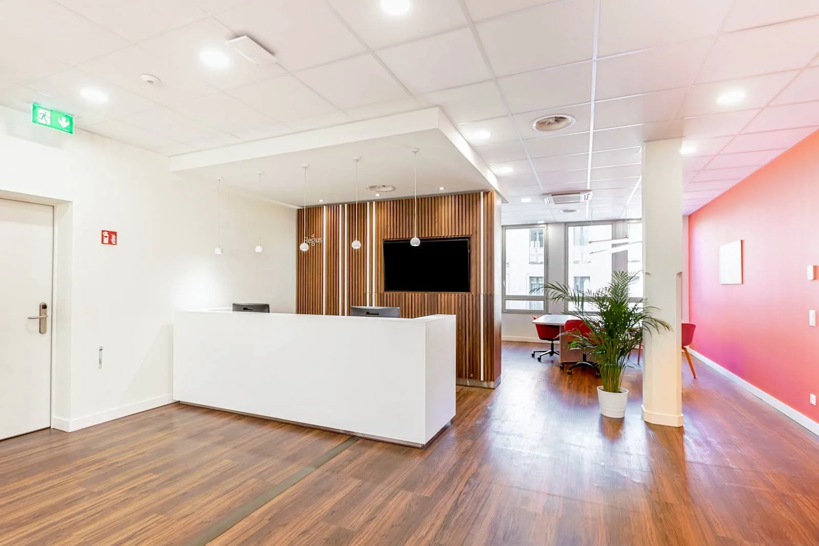 Regus LUGANO, Quartiere Maghetti, Reception, Lugano
