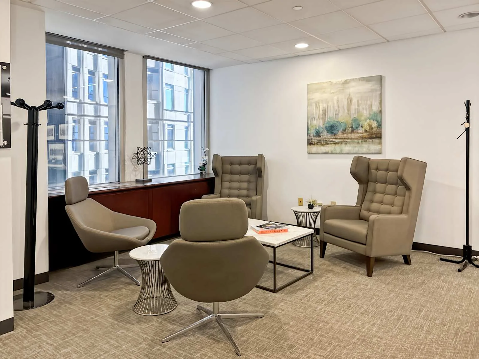 Regus MA, Boston - Federal Street, Lounge, Boston, MA