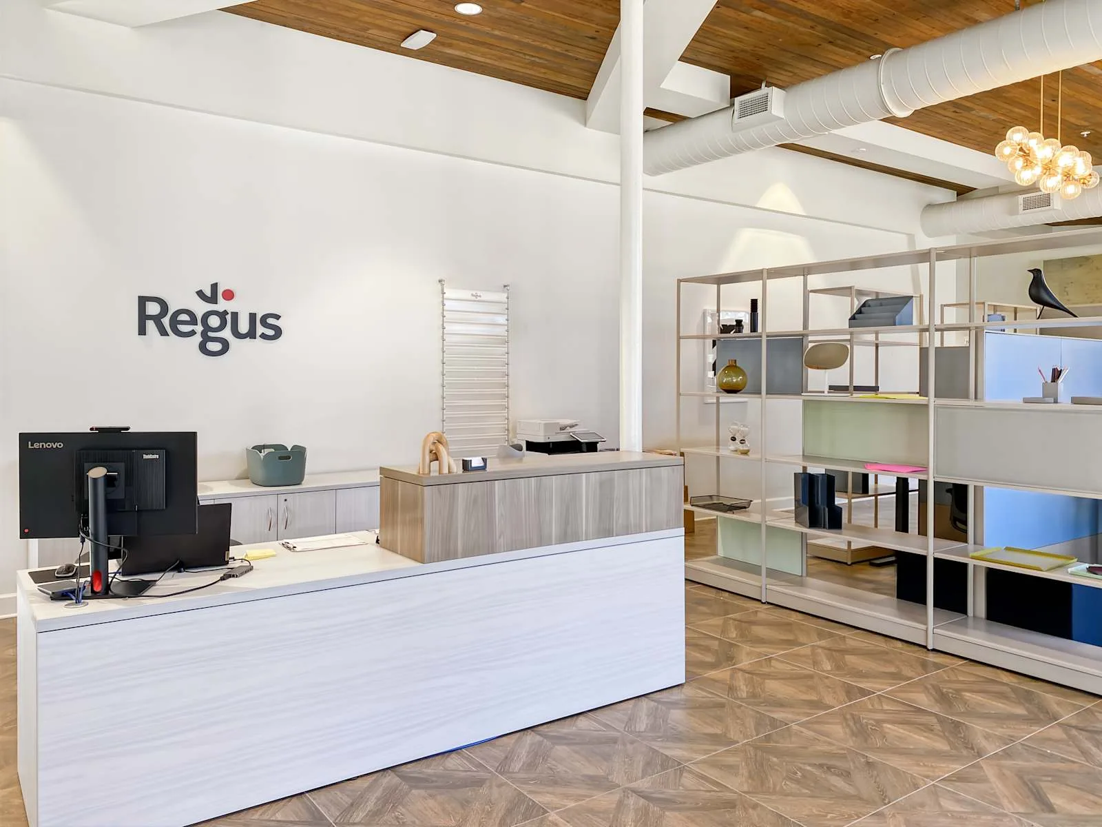 Regus MA, Boston - Lincoln St, Reception, Boston, MA