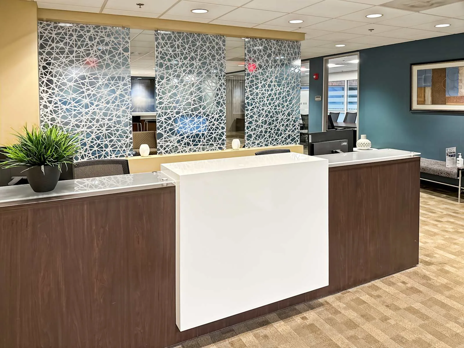 Regus MA, Dedham - Dedham Place, Reception, Dedham, MA