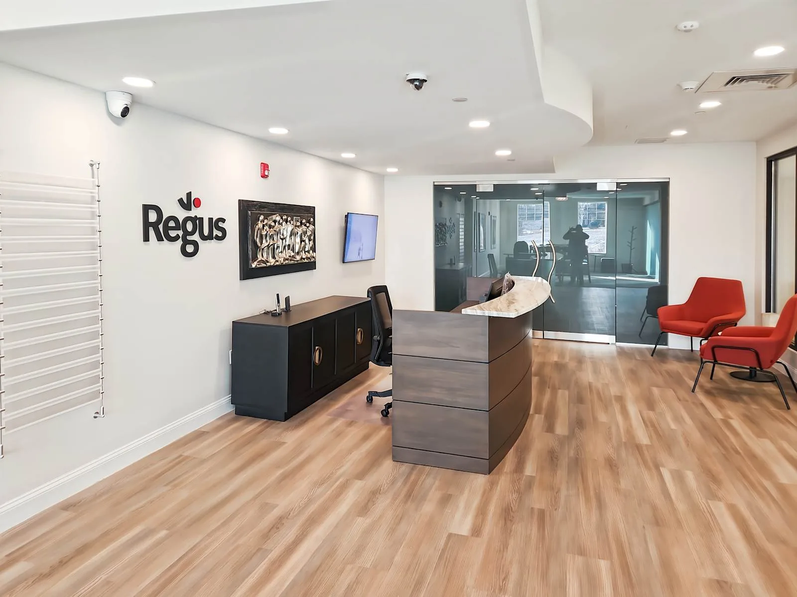 Regus MA, North Andover - Osgood Street, Reception, North Andover, MA