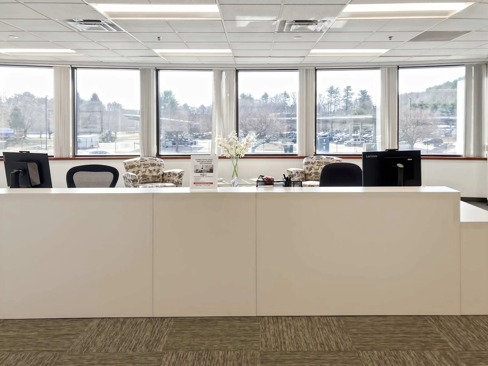 Regus MA, Northborough - Bearfoot Road, Reception, Northborough, MA