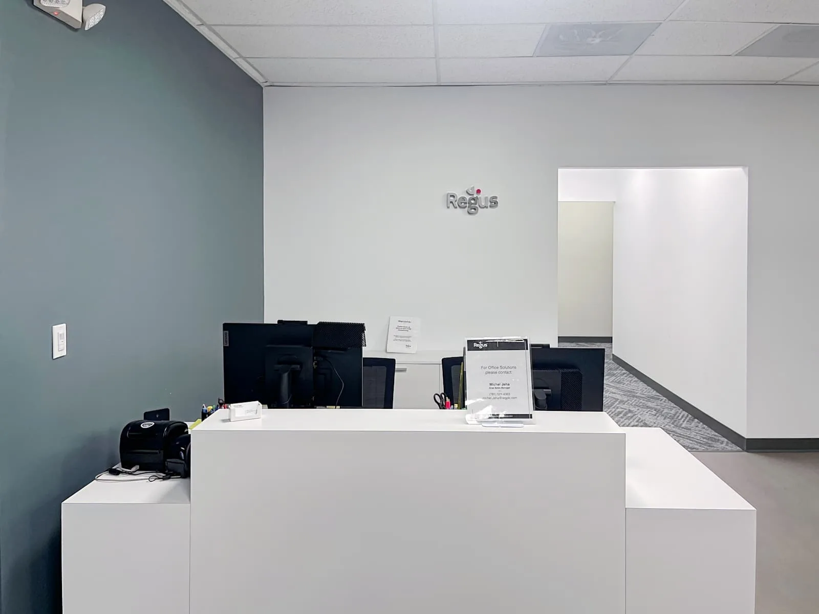 Regus MA, Peabody - Centennial Drive, Reception, Peabody, MA
