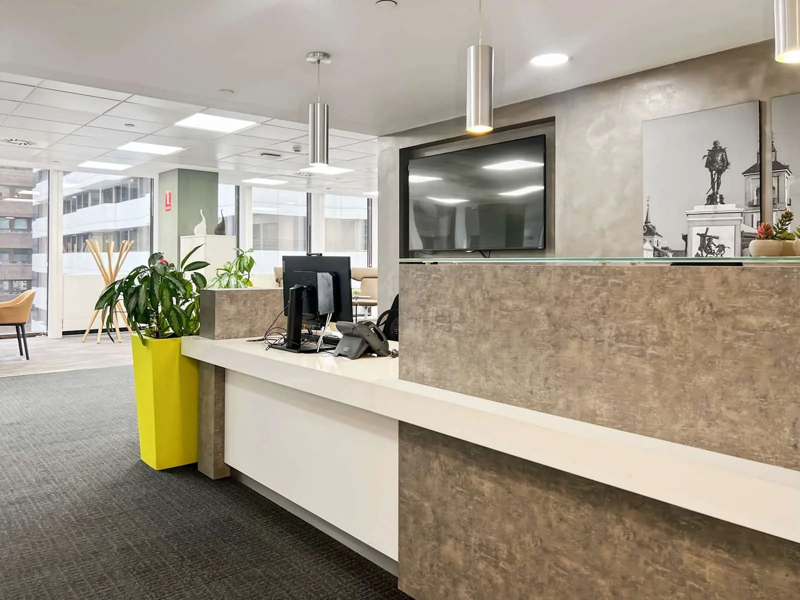 Regus MADRID, Cuzco, Recepción, Madrid