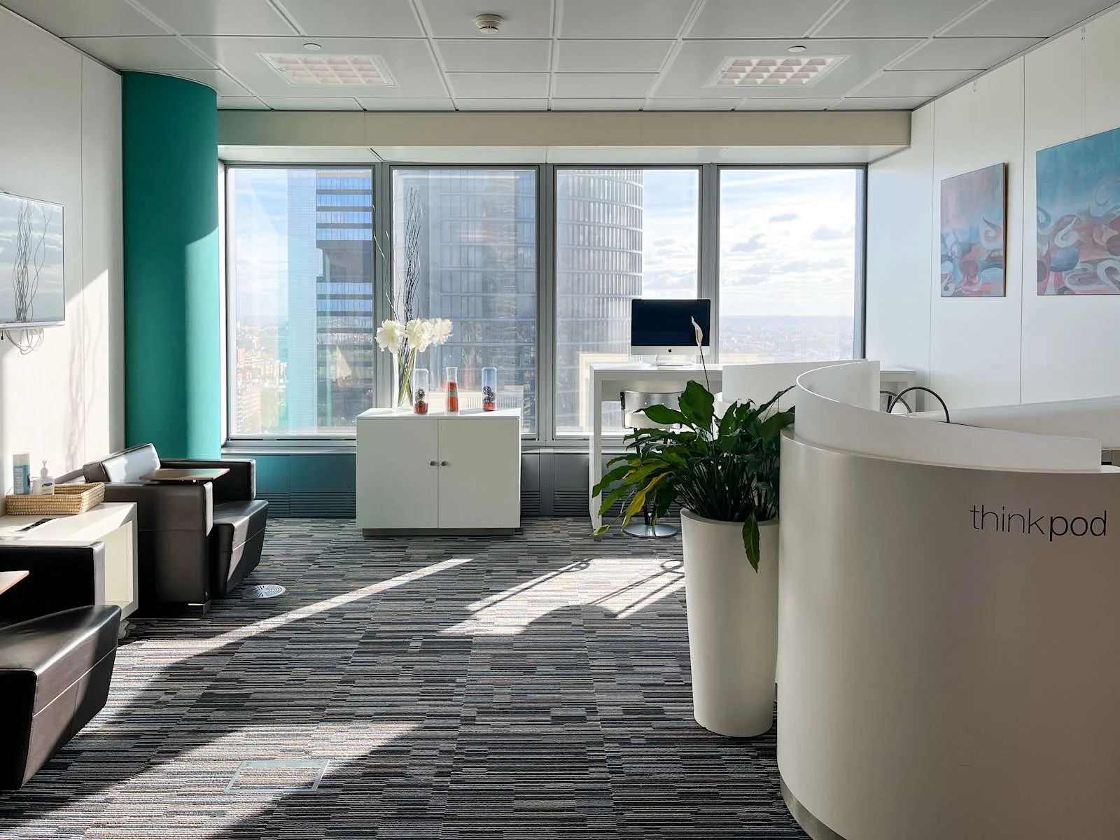 Regus MADRID, Torre de Cristal, Zona de descanso, Madrid