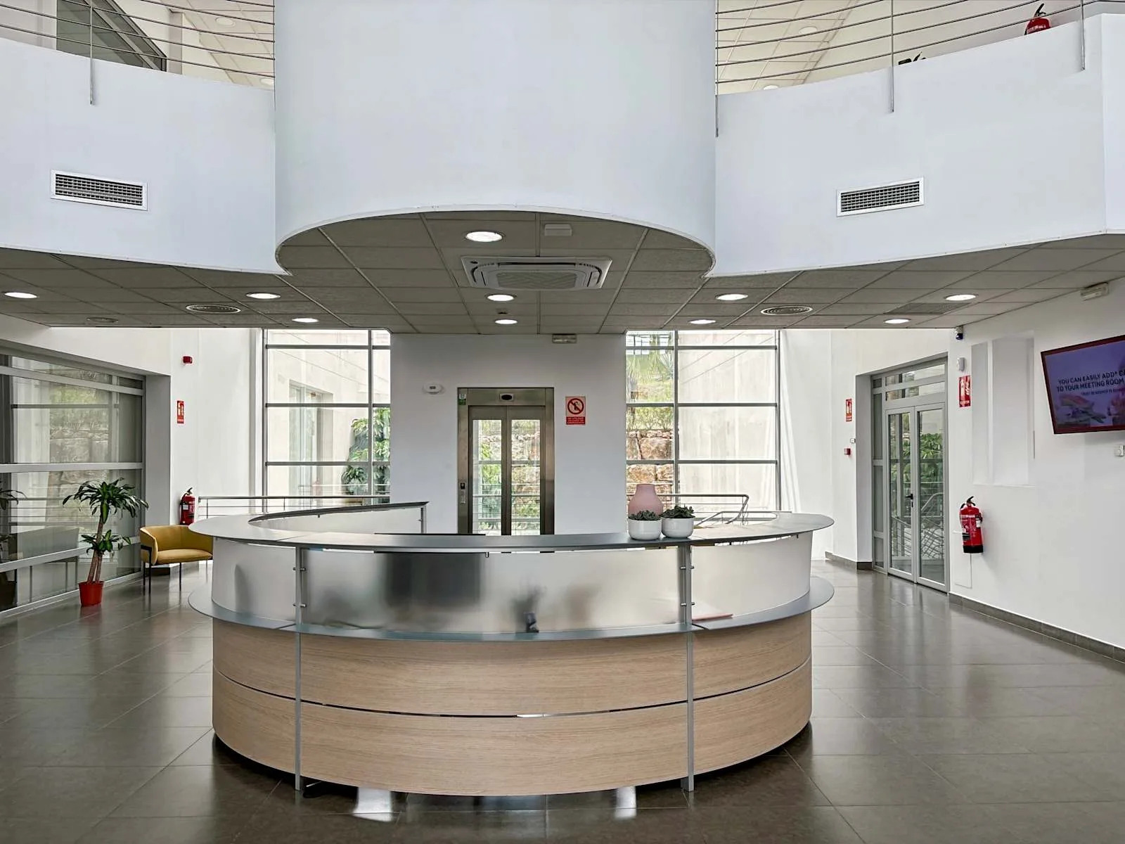 Regus Malaga TechPark, Receção, Málaga