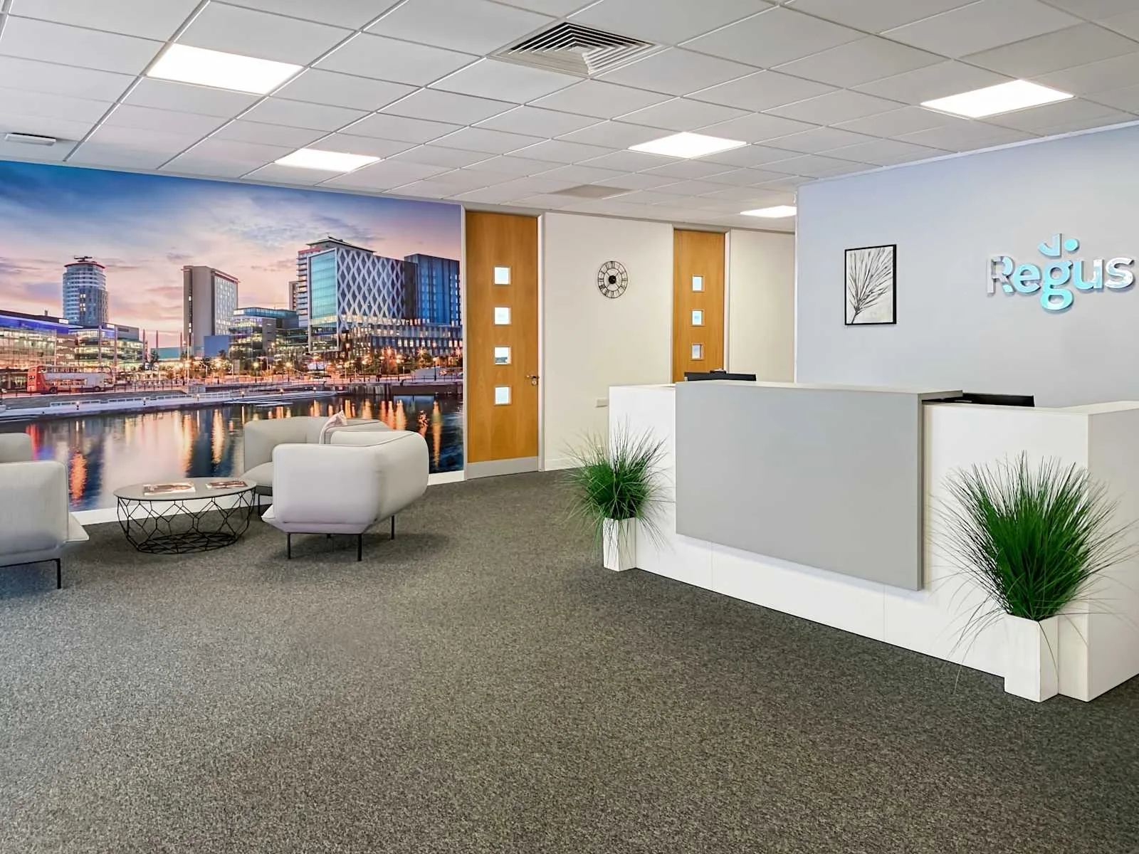 Regus MANCHESTER, Digital World Centre, Réception, Manchester