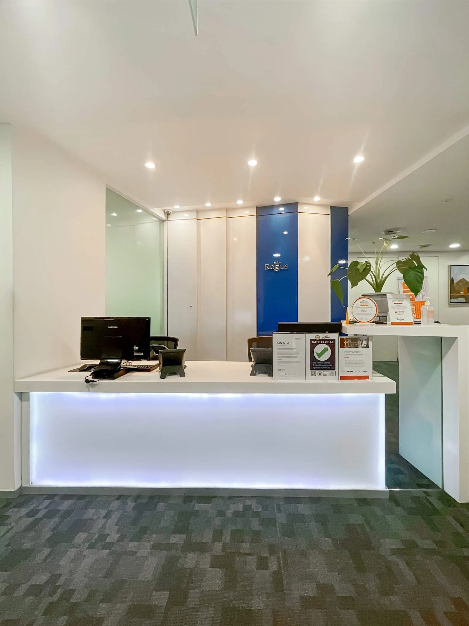 Regus MANILA, Times Plaza, Reception, Manila