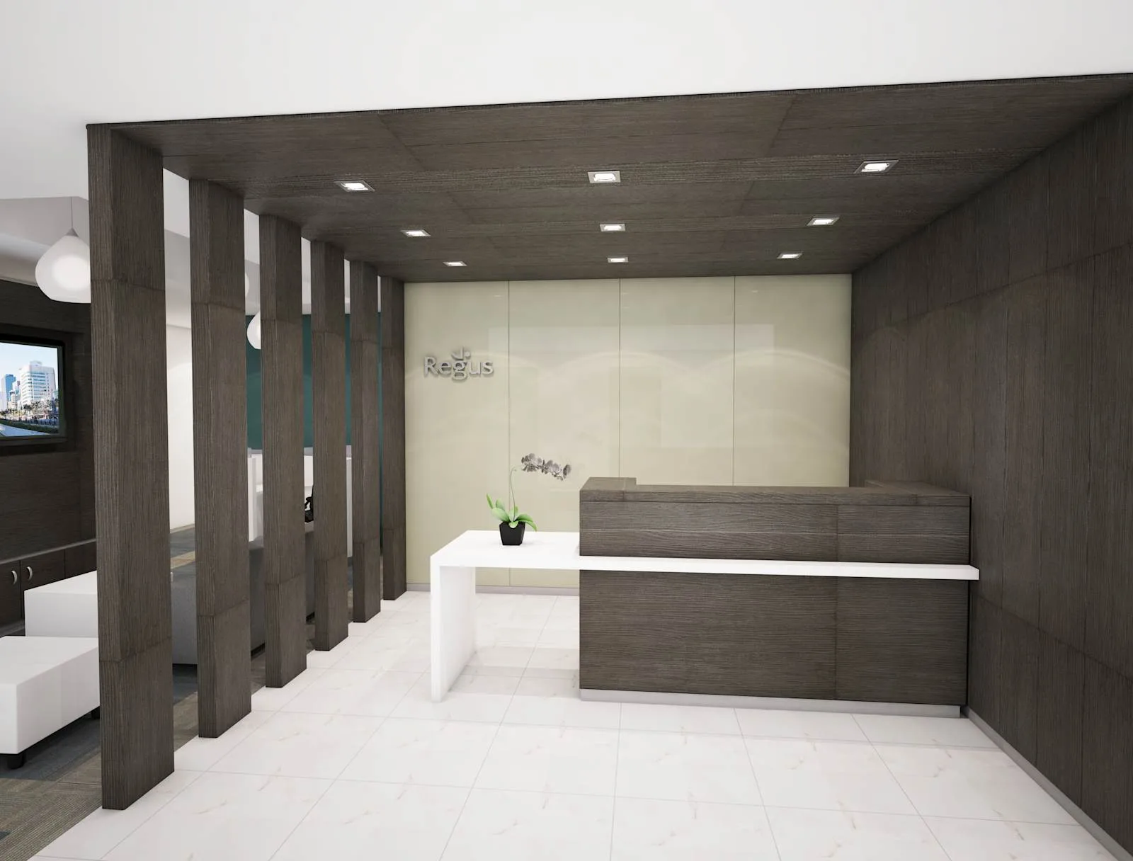 Regus MEXICO CITY, Lomas Monte Pelvoux, Reception, Mexico City