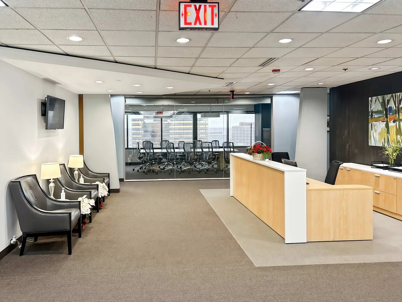 Regus MI, Southfield - Southfield Town Center, Reception, Southfield, MI