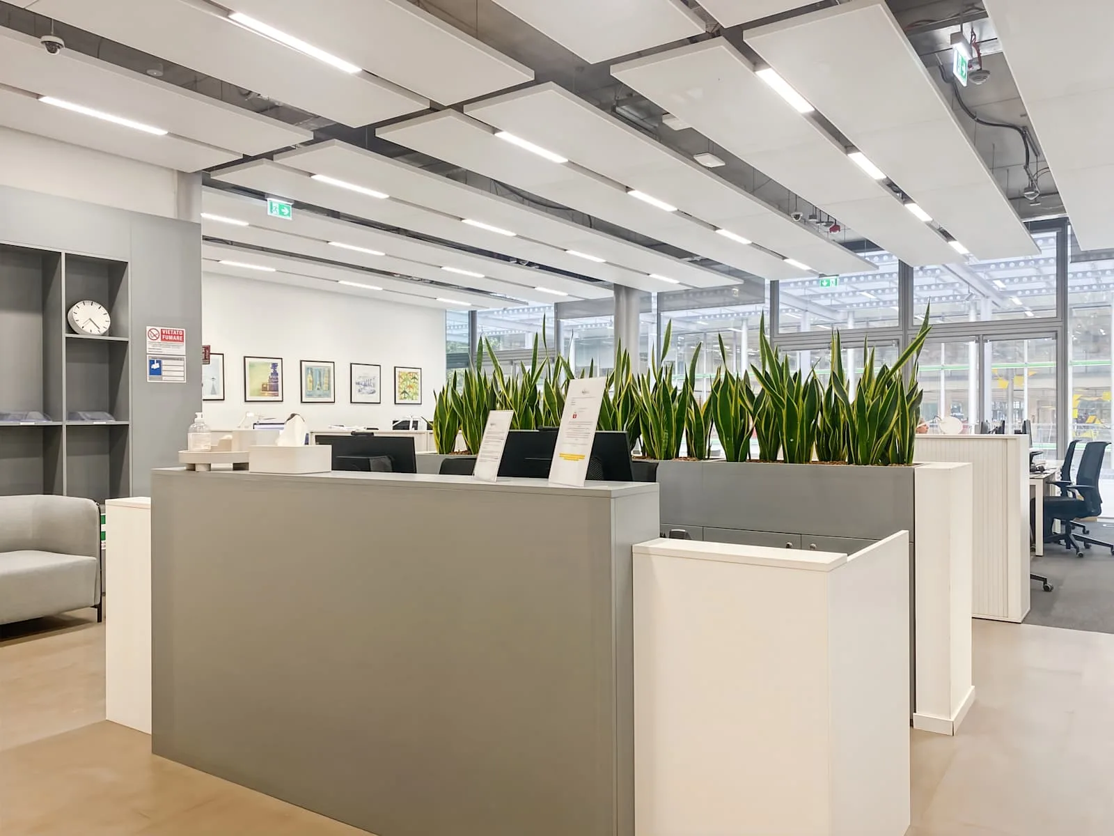 Regus Milan, Monterosa, Reception, Milan