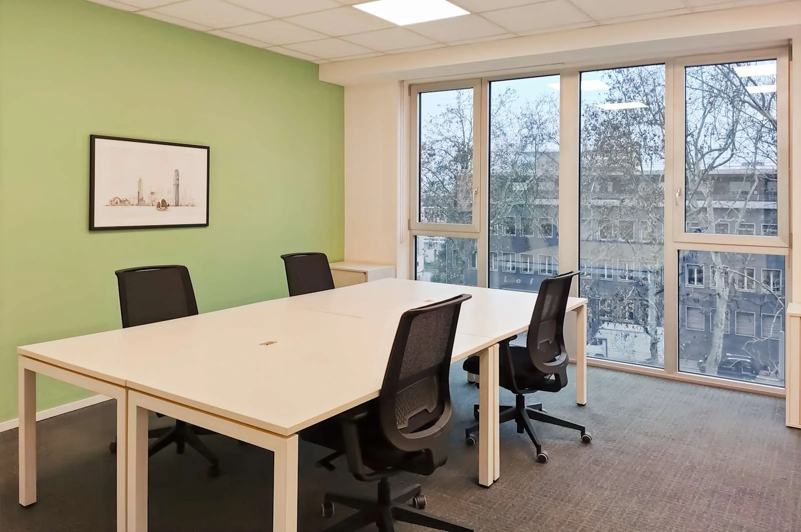 Regus Milan, Viale Cassala 57, Private office, 4 desks, Milan
