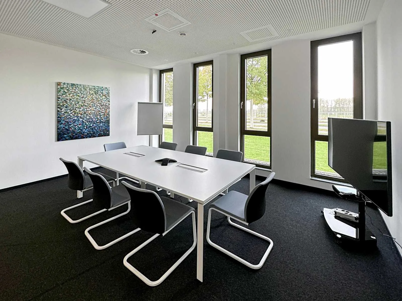 Regus MONHEIM AM RHEIN, Rheinpromenade, Besprechungsraum für 8 Personen, Monheim am Rhein