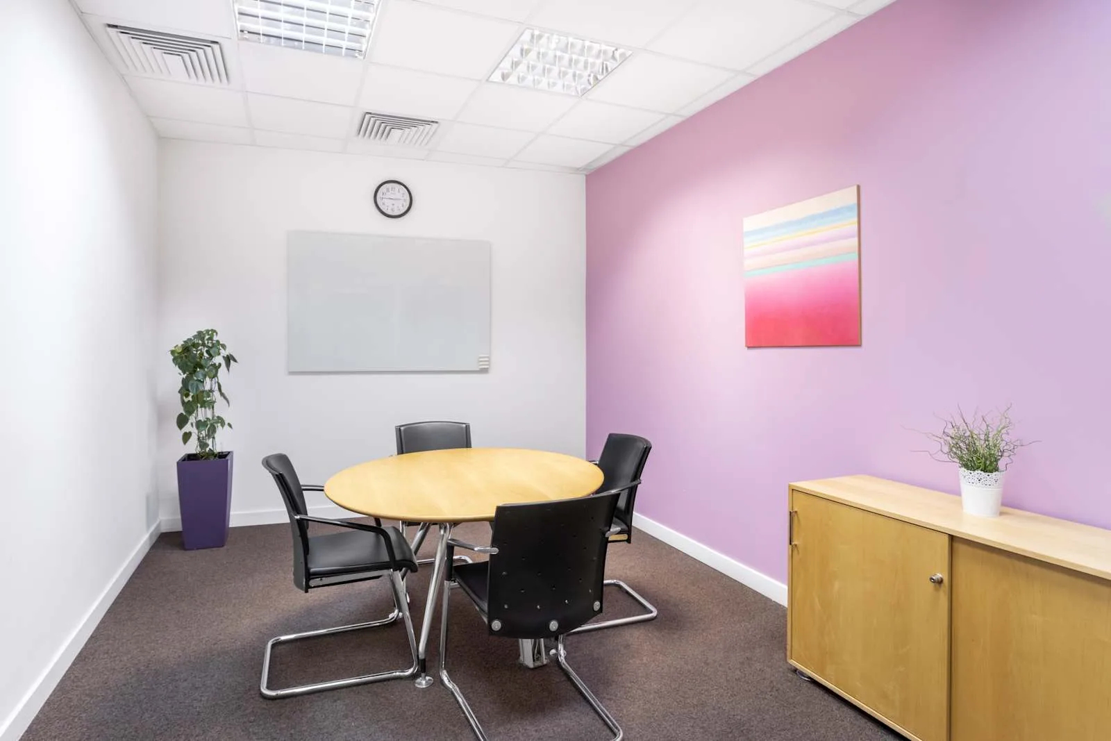 Regus MOSCOW, Lesnaya Plaza, Переговорная на 4 человека, Moscow