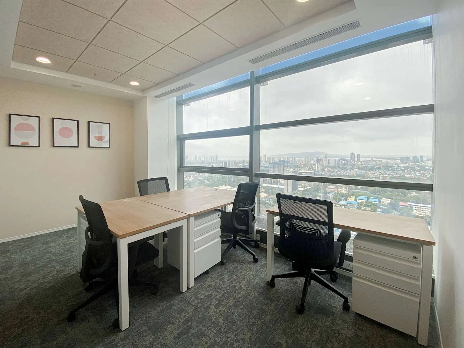 Regus Mumbai, Rupa Renaissance, 4 वर्कस्टेशन वाला निजी कार्यालय, नवी मुम्बई