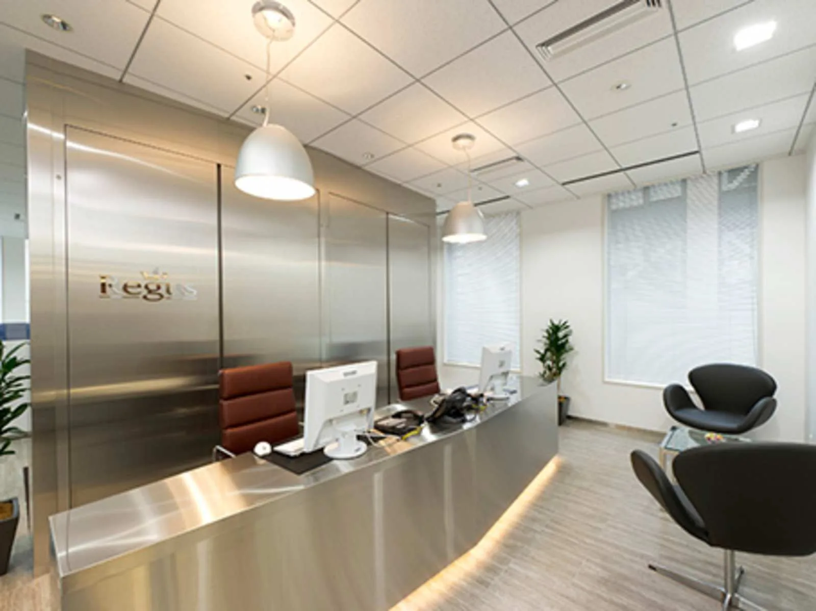 Regus NAGOYA, Hirokoji Garden Avenue、受付、名古屋