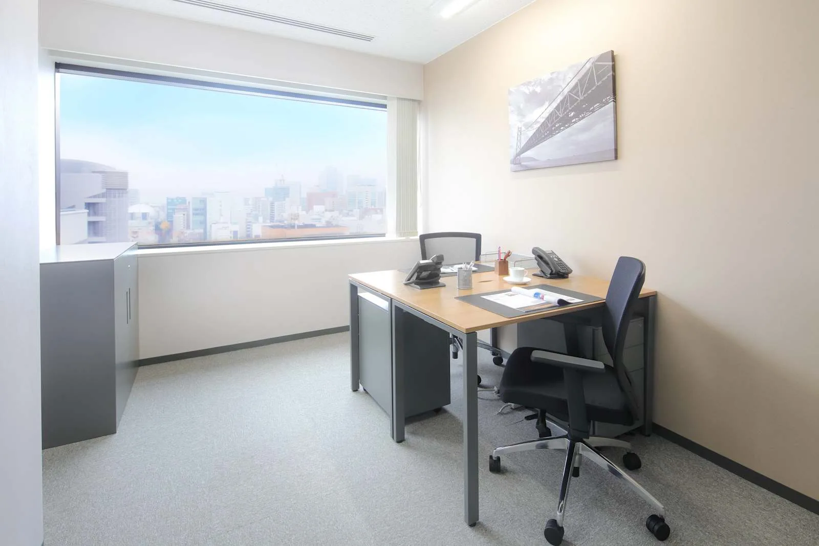 Regus NAGOYA, Sakae Gas Building, Private office, 2 desks, Nagoya