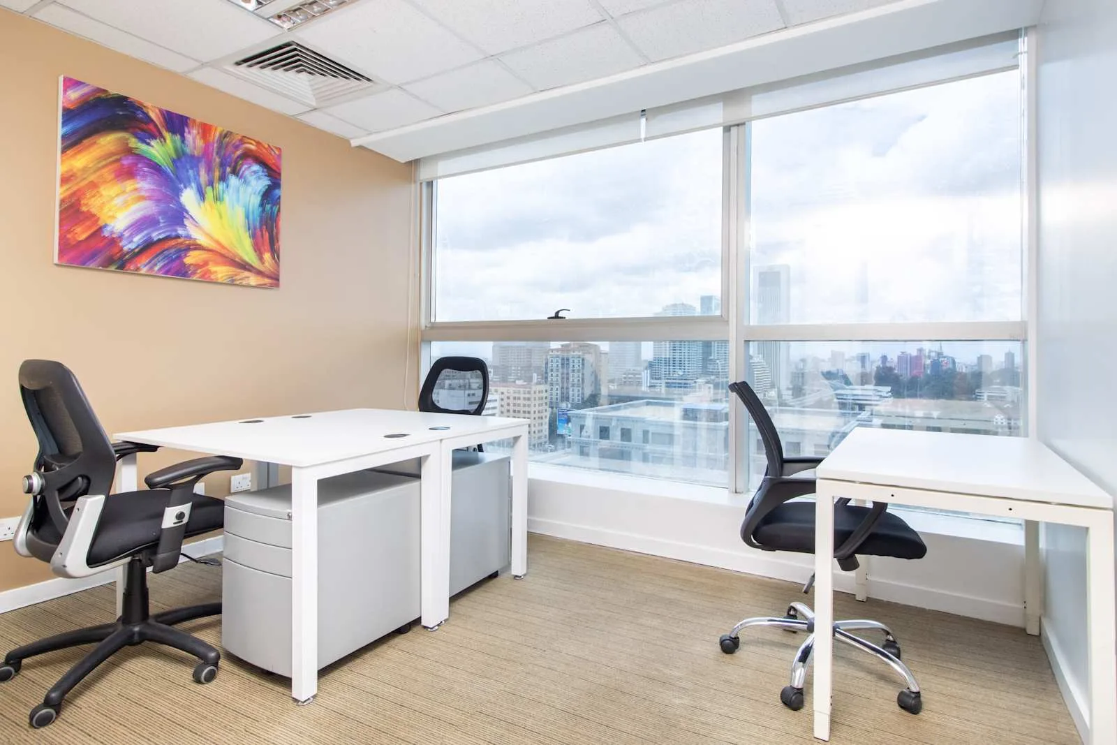 Regus NAIROBI, Delta Corner Tower 2, Private office, 3 desks, Nairobi