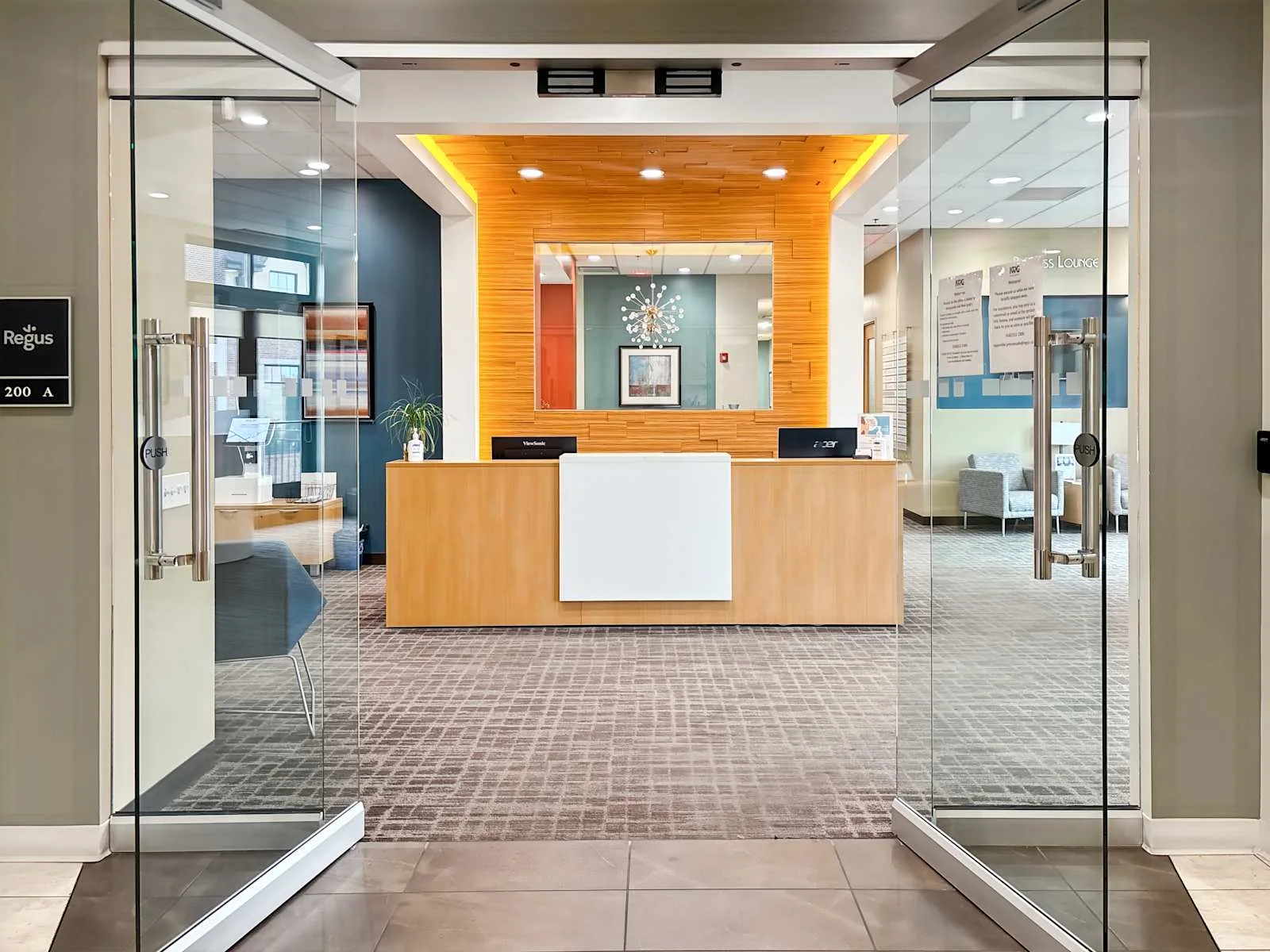 Regus IL, Naperville - Main Street Promenade, Reception, Naperville, IL
