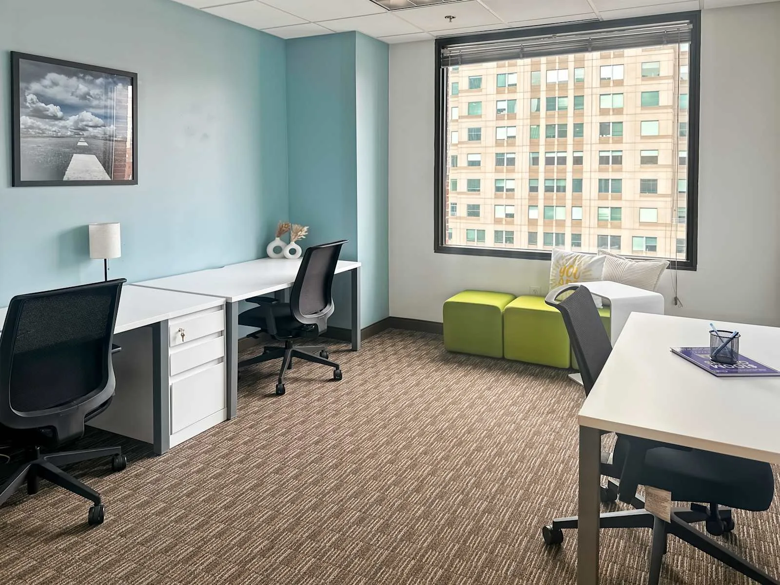 Regus NC, Raleigh - Raleigh City Plaza, Private office, 3 desks, Raleigh, NC
