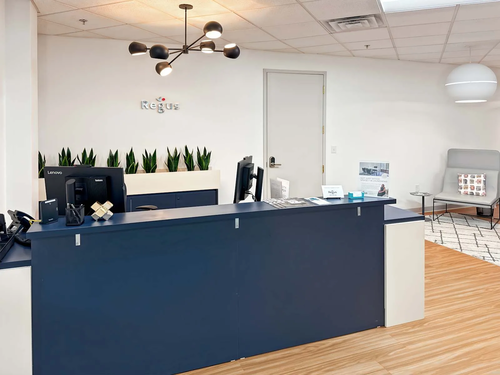 Regus NC, Raleigh - Glenwood Ave, Reception, Raleigh, NC