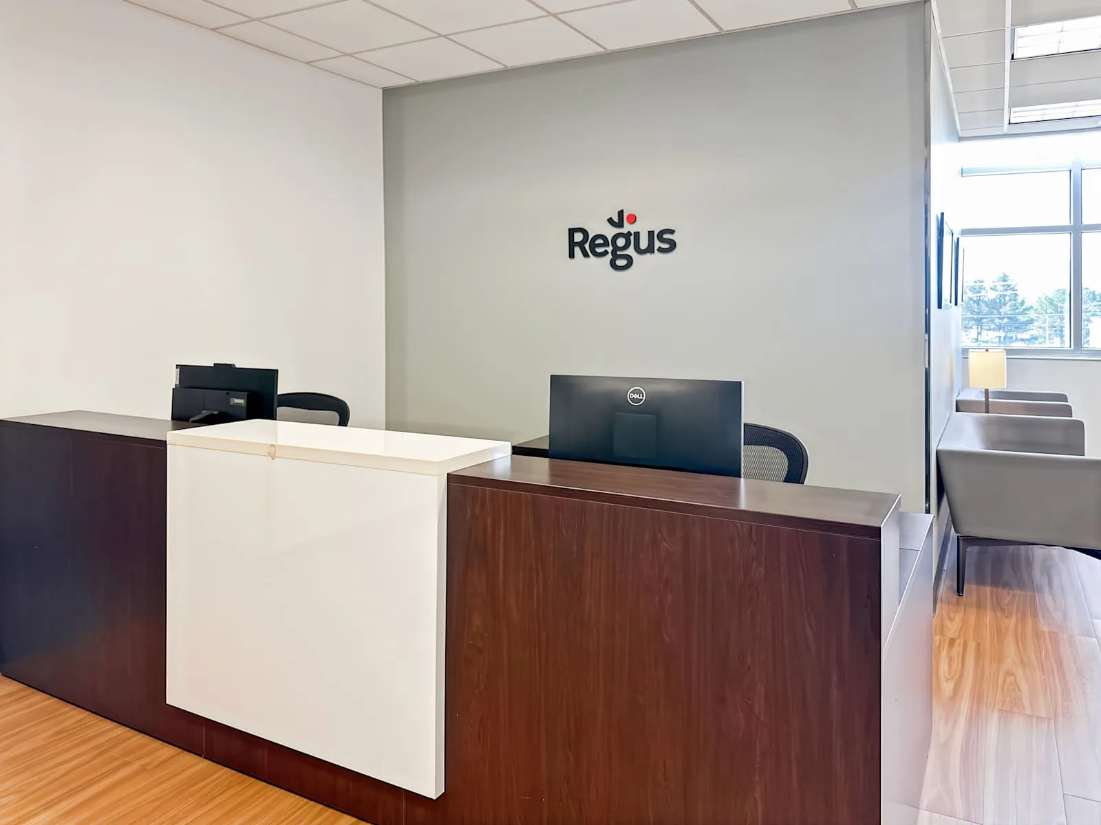 Regus NC, Winston-Salem - St. George Square, Reception, Winston-Salem, NC