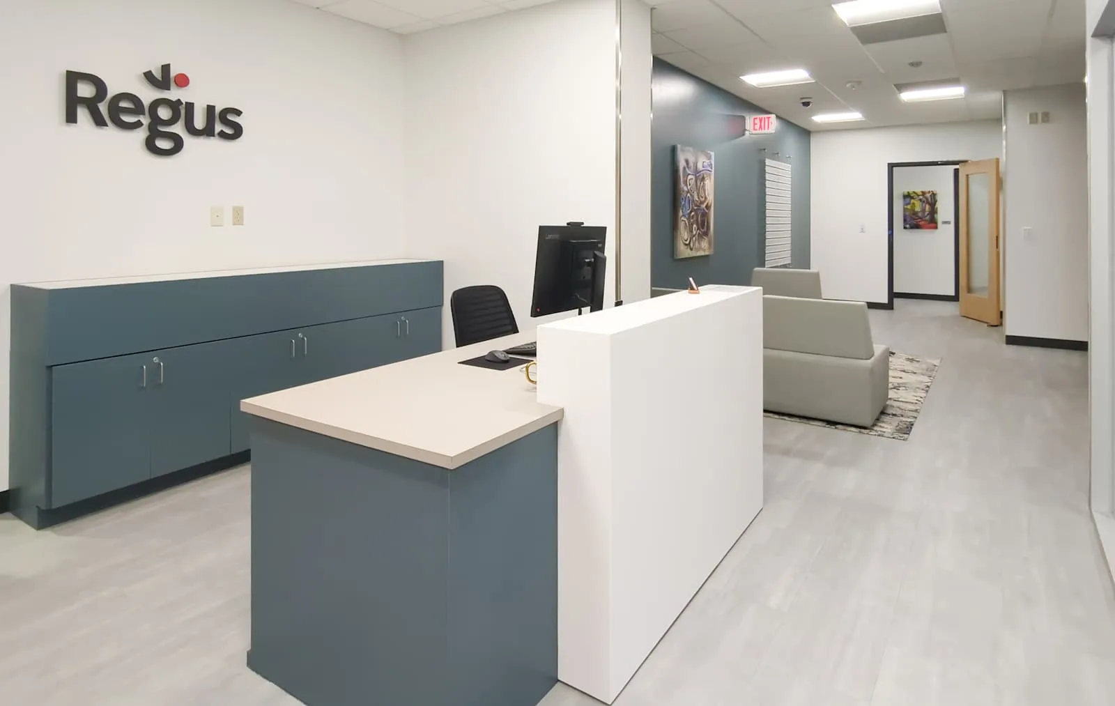 Regus NE, Bellevue - Fort Crook Rd, Reception, Bellevue, NE