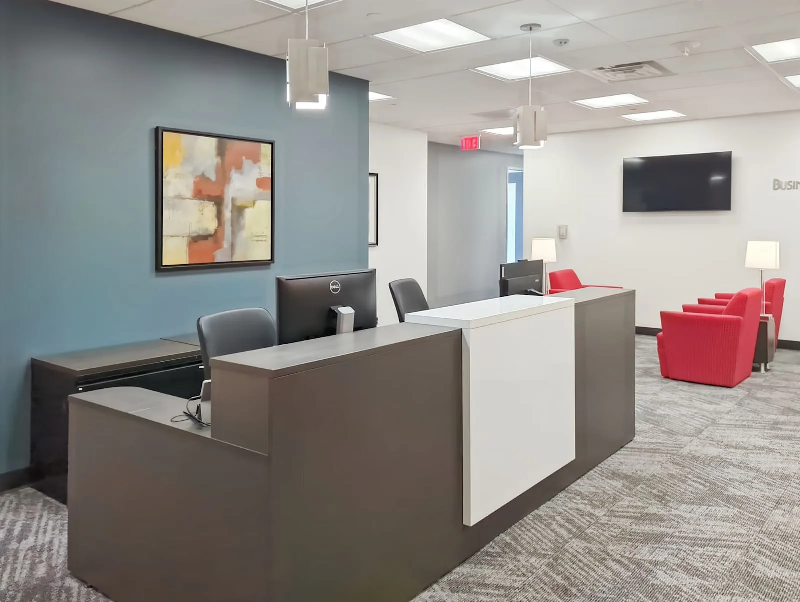 Regus NE, Omaha - Landmark Center, Reception, Omaha, NE