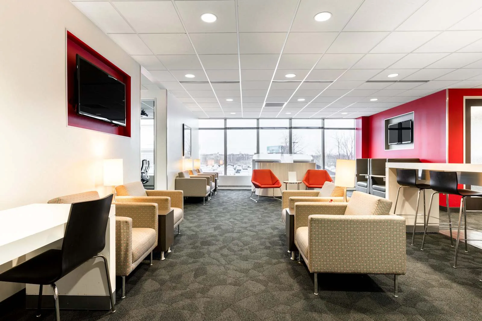 Regus NJ, Hackensack - Continental Plaza, Lounge, Hackensack, NJ