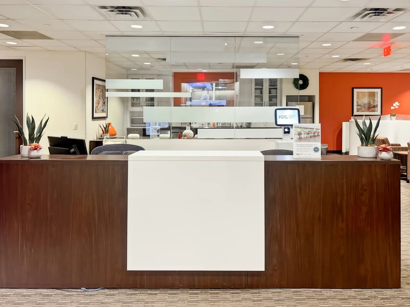 Regus NJ, New Brunswick - Plaza II, Reception, New Brunswick, NJ
