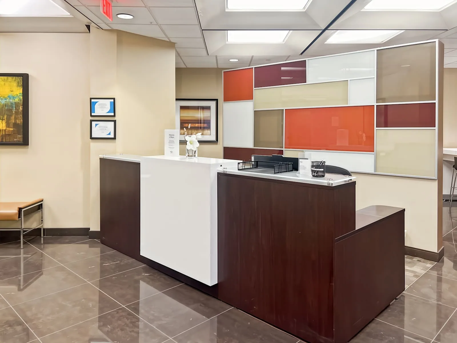 Regus NJ, Piscataway - Knightsbridge, Reception, Piscataway, NJ
