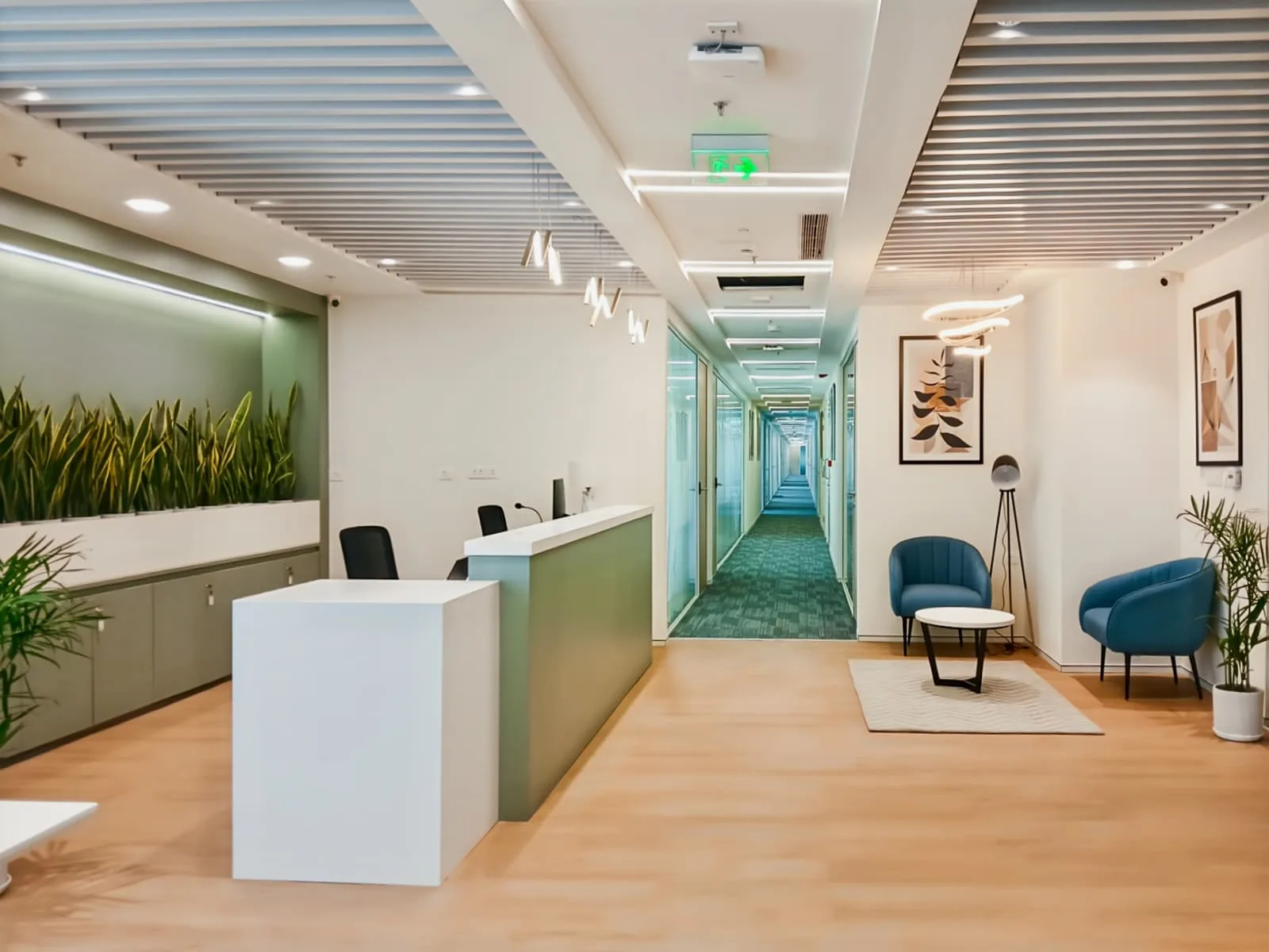 Regus Noida, Wave One, Reception, Noida