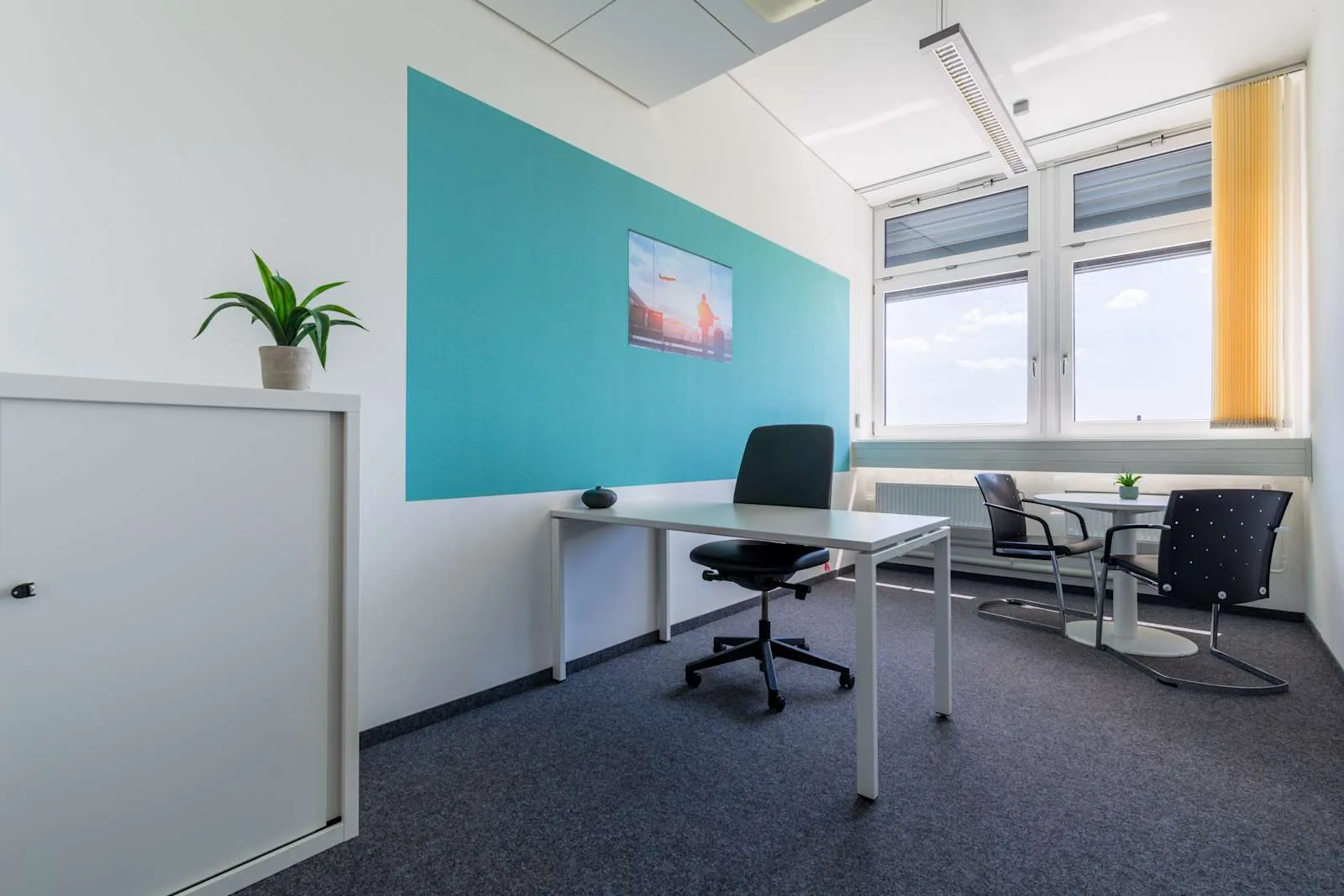 Regus NUREMBERG, Nürnberg Airport, Privatbüro mit 1 Arbeitsplatz, Nürnberg