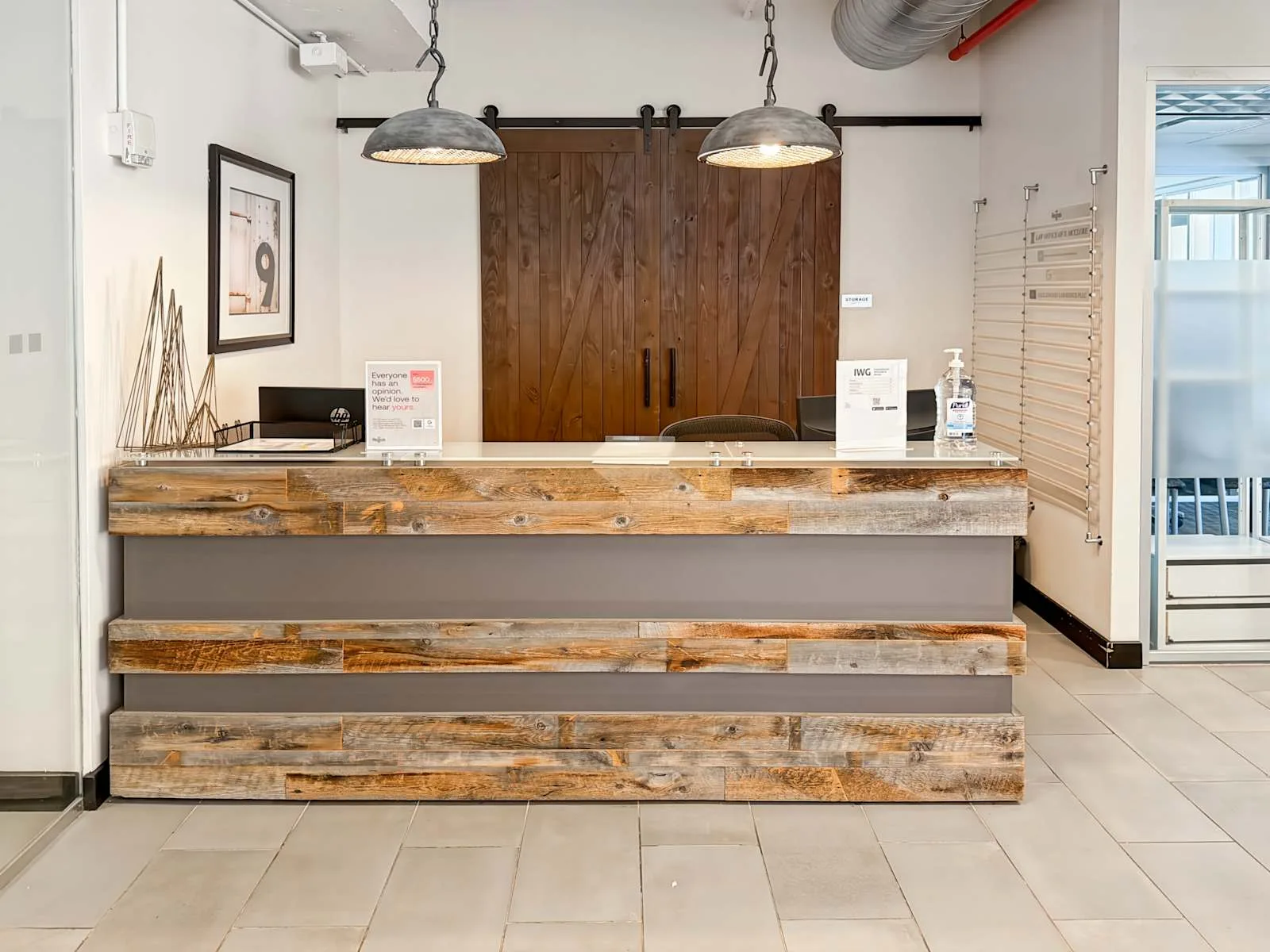 Regus NY, New York City - SoHo - Hudson Square, Reception, New York, NY