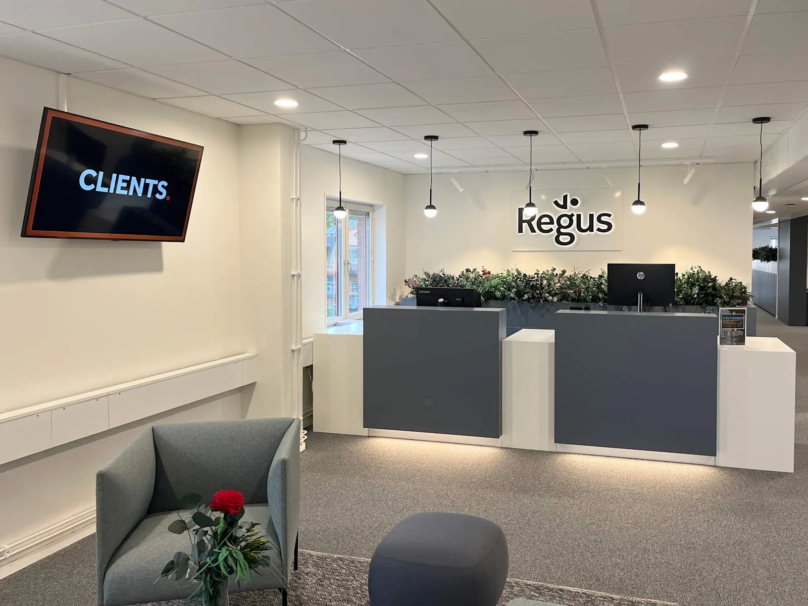Regus Nynäshamn, Stadshusplatsen, Reception, Nynäshamn