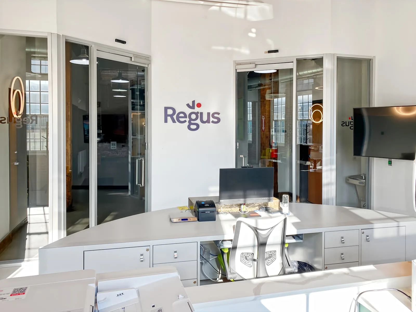 Regus OH, Columbus - Boltworks Bldg., Reception, Columbus, OH