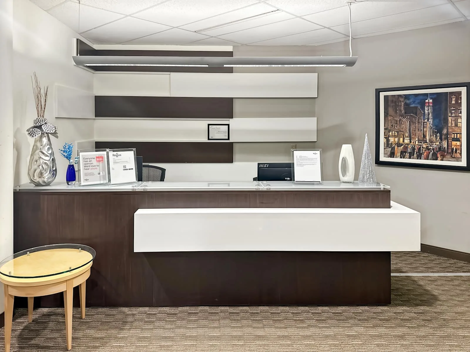 Regus ON, Burlington - North Service Road, Reception, Burlington, ON