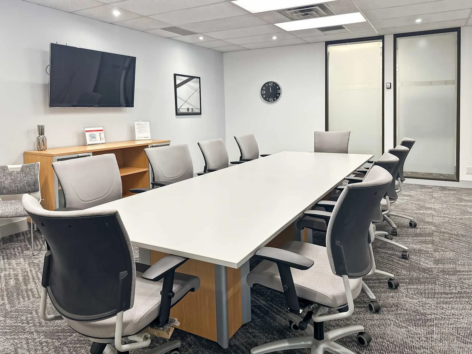 Regus ON, Markham - Woodbine Steeles Corporate Centre, Salle de réunion 10 personnes, Markham, ON